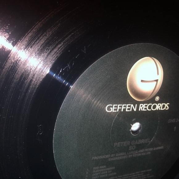 Peter Gabriel LP So 1986 NM Vinyl Beauty - Picture 10 of 10